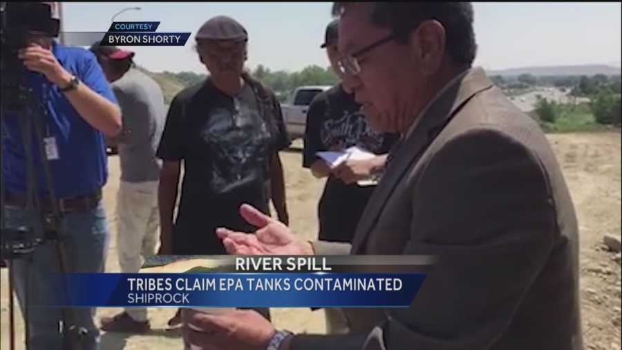 Leaders on the Navajo Nation say they have a new reason to be angry about the spill at the Gold King Mine which contaminated the Animas and San Juan Rivers here in New Mexico.