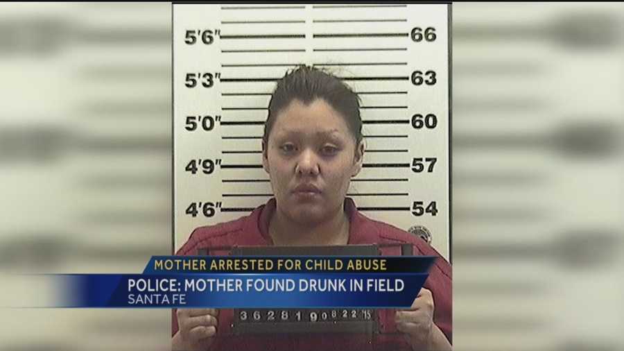 A Santa Fe woman is accused of passing out drunk and allowing her kids to wander off alone.  Now she's facing child abuse charges.