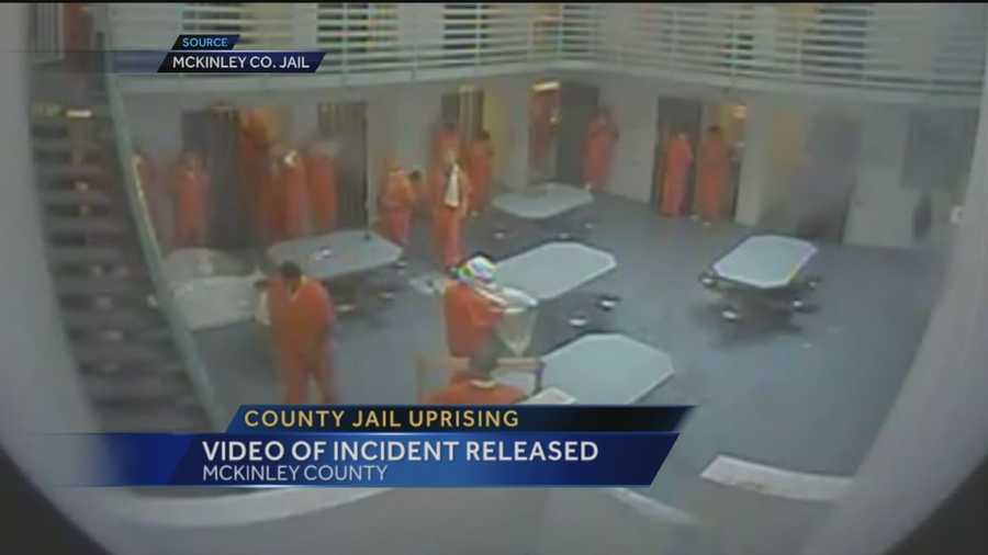 For the first time, we're seeing video, of what led up to an inmate uprising at the McKinley County Detention Center.