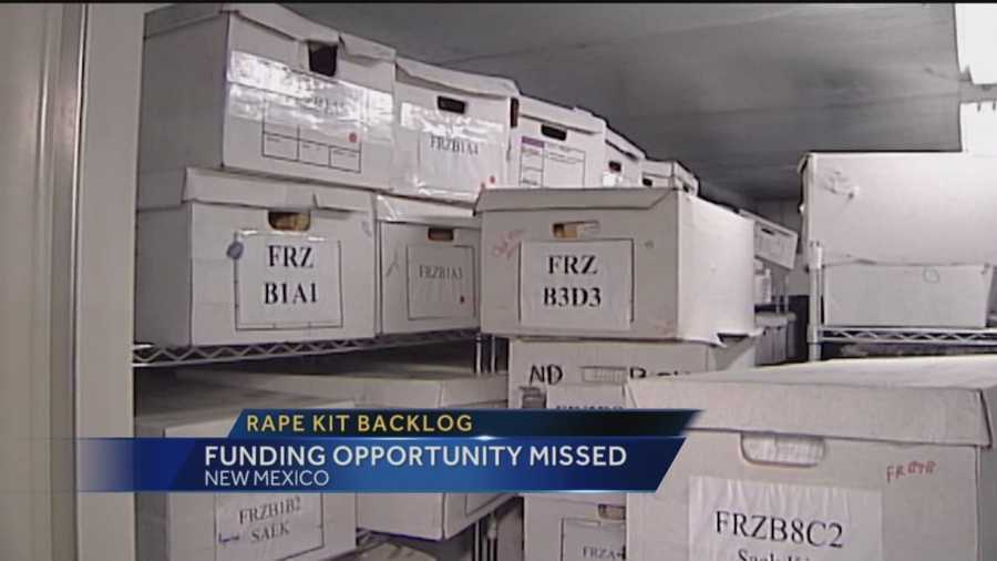 Earlier this year, the U.S. Department of Justice announced a $24 million grant to help clear the backlog of unprocessed rape kits around the country, but New Mexico's largest law enforcement agencies did not apply for the funding.