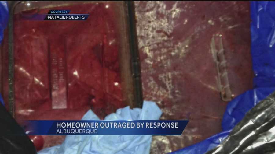 An ABQ homeowner searches for answers after  UPS delivers hazardous material