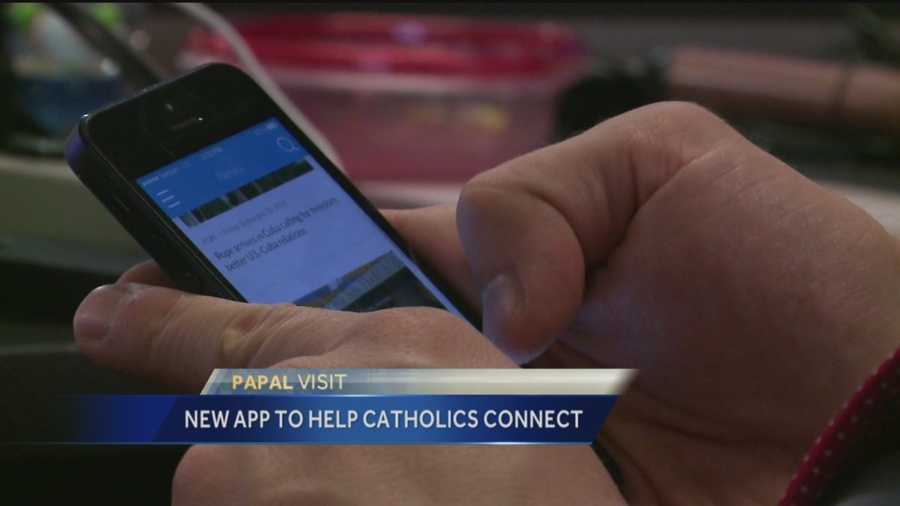 The Pope's visit is exciting news for Catholics here. Santa Fe Archbishop John Wester helped design the app.