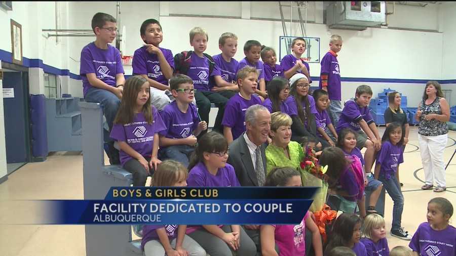 The Boys and Girls Club honored a local couple Wednesday.