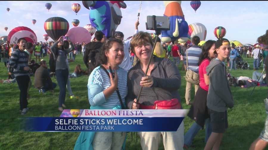 With perfect weather for the kickoff of Balloon Fiesta, those attending the event were picture ready.