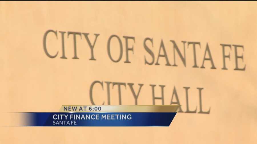 The city of Santa Fe's Finance Committee met Monday.