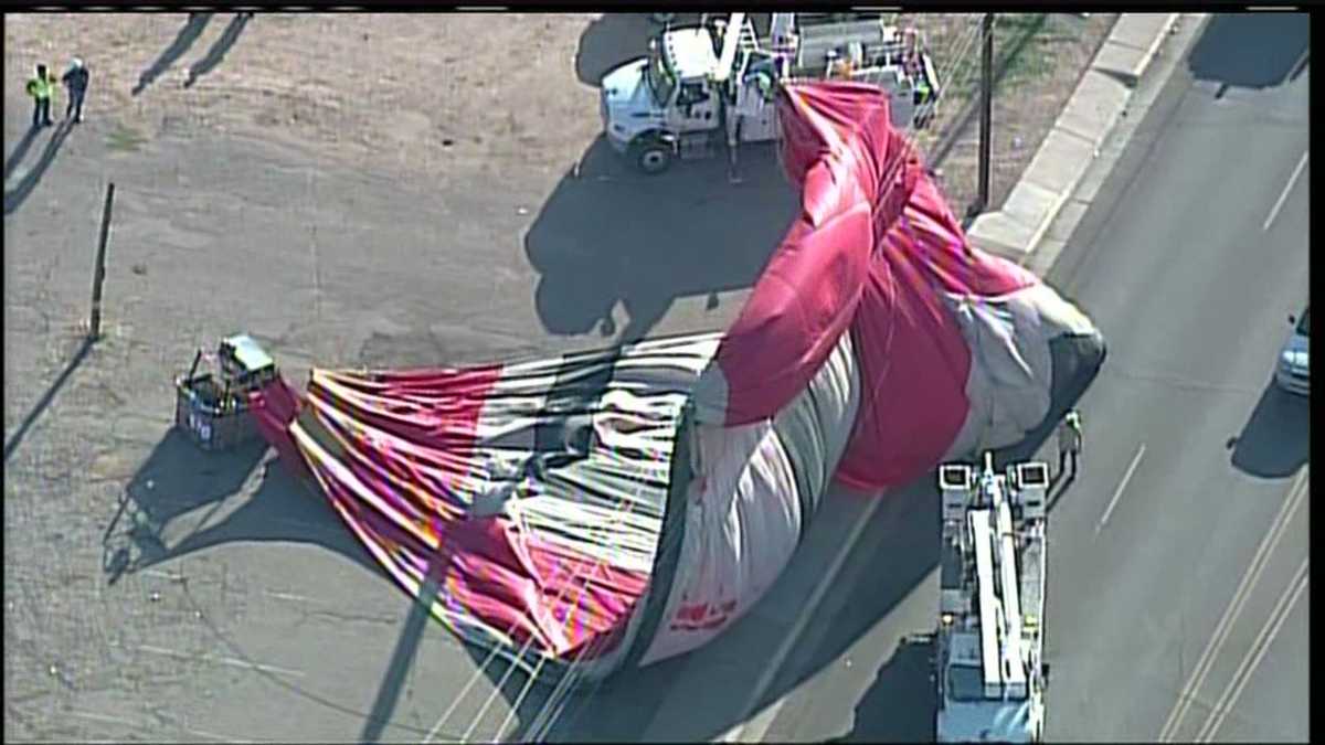 PHOTOS Balloons involved in Tuesday accidents