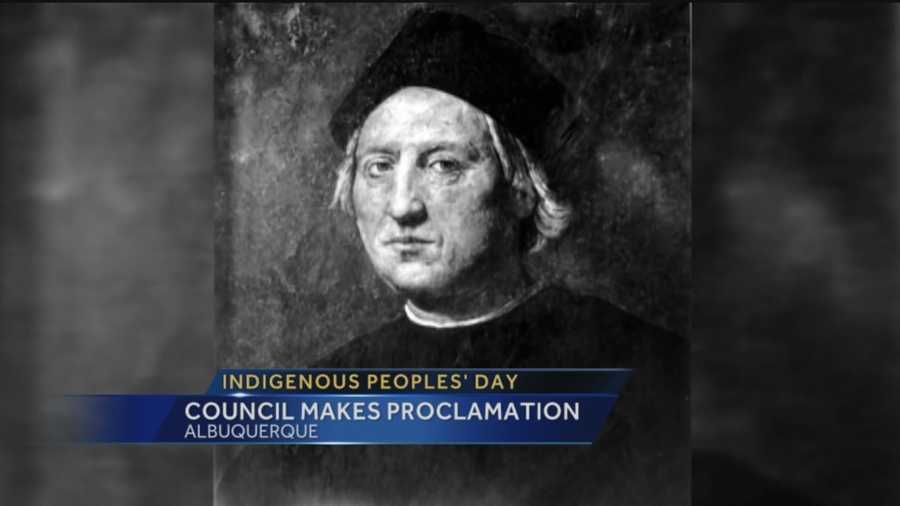 Some city leaders proclaim Monday as "Indigenous People's Day"