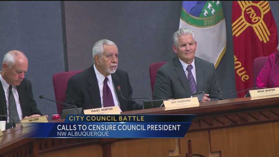 One Albuquerque city councilor wants to see the council president censured because of a recent proclamation for Indigenous Peoples' Day.
