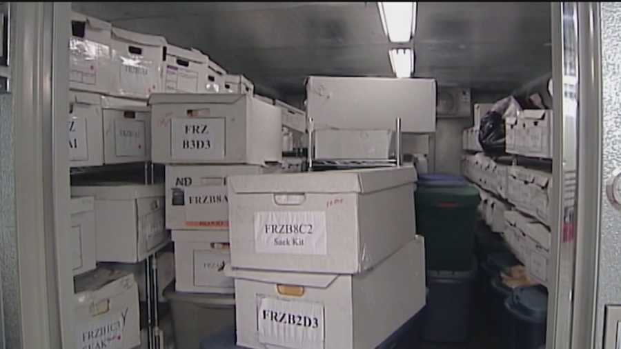 Rape kits are sitting in crime labs across the state waiting to be processed.
