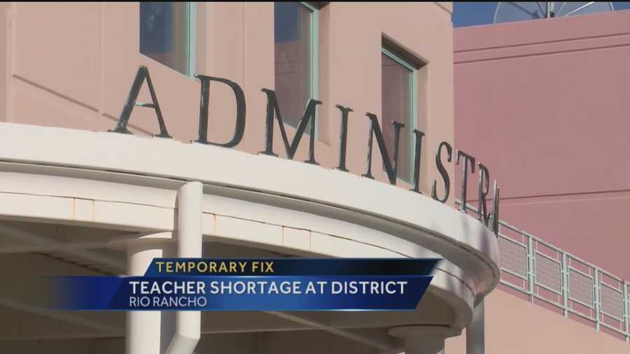 Rio Rancho schools says it's finally caught up on hiring enough teachers.
