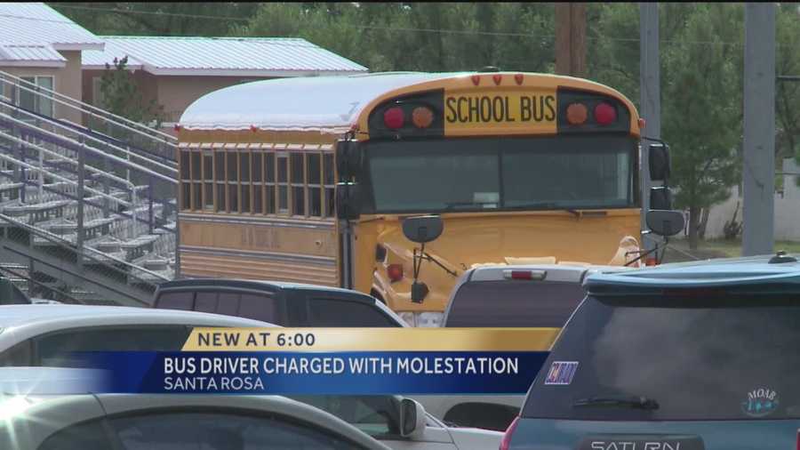 A former school bus driver for the Santa Rosa Consolidated School District is accused of molesting a young passenger.