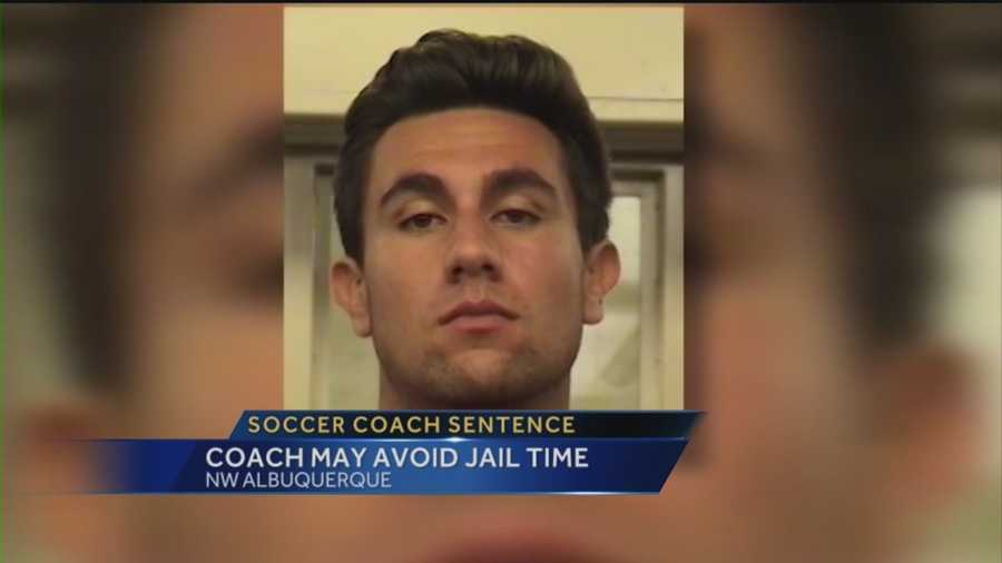 Former Albuquerque Academy soccer coach Cory Lucero was sentenced Tuesday in connection with a deadly hit-and-run accident.