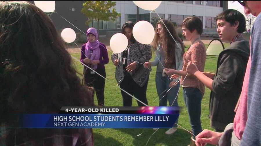 Lilly Garcia is in the hearts of many Albuquerque residents after last week’s tragic road rage attack, and several area high school students gathered to do something special Monday.