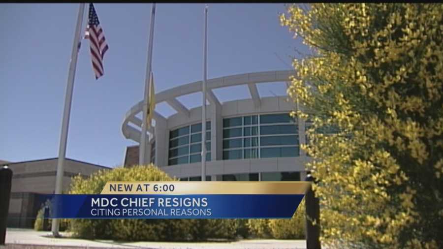 Bernalillo County Metropolitan Detention Center Chief Phillip Greer has resigned.