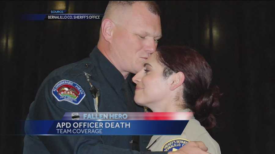 An Albuquerque police officer and 20-year U.S. Army veteran has succumbed to injuries sustained during a traffic stop shooting last week.