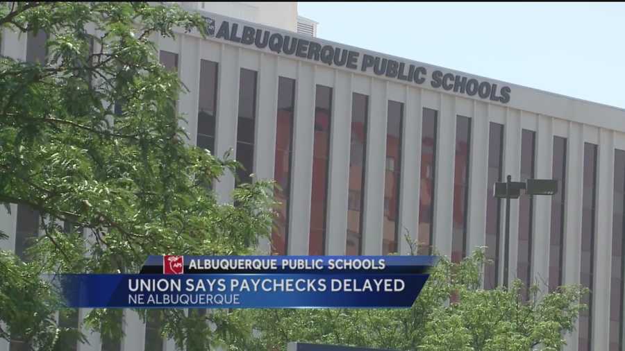 Teachers union says paychecks delayed