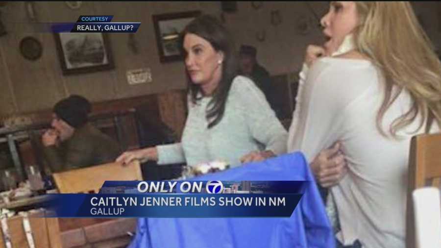 It was your typical Wednesday afternoon in Gallup -- that is until a celebrity walked into a local restaurant.
