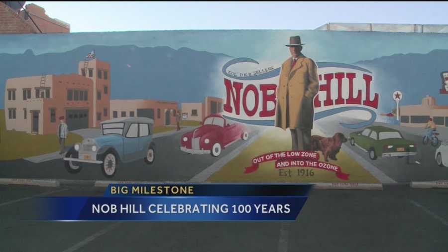 The first Albuquerque suburb is reaching a milestone, next year Nob Hill is turning 100. Leading up to the date the neighborhood is hosting all kinds of events, and making a few colorful changes too.