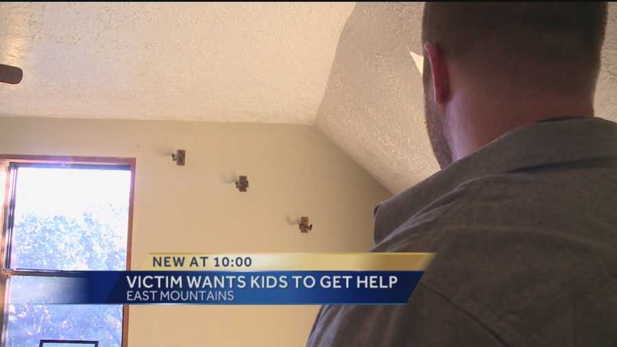 The victim of a recently burglary isn’t just speaking out about the crime, but how the accused offender enlisted the help of his young sons to pull it off.