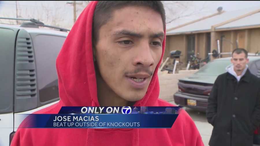 An Albuquerque man is suing a downtown strip club after being brutally beaten last year.