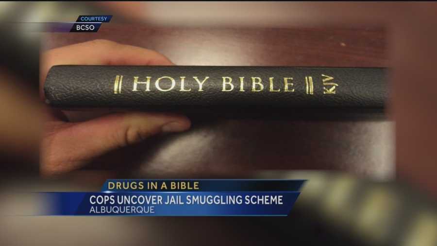 People have found a lot of unusual ways to sneak drugs into jail, but this one might just take the cake. Investigators found people using bibles to smuggle in heroin and suboxene.