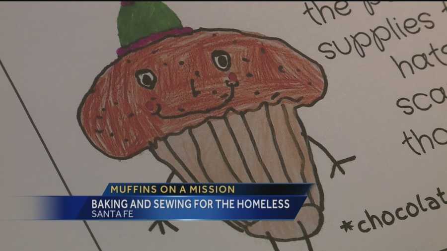 With the cold weather in New Mexico, a 9-year-old Santa Fe girl has a plan to help the homeless. She's using two of her hobbies, knitting and baking to raise money.