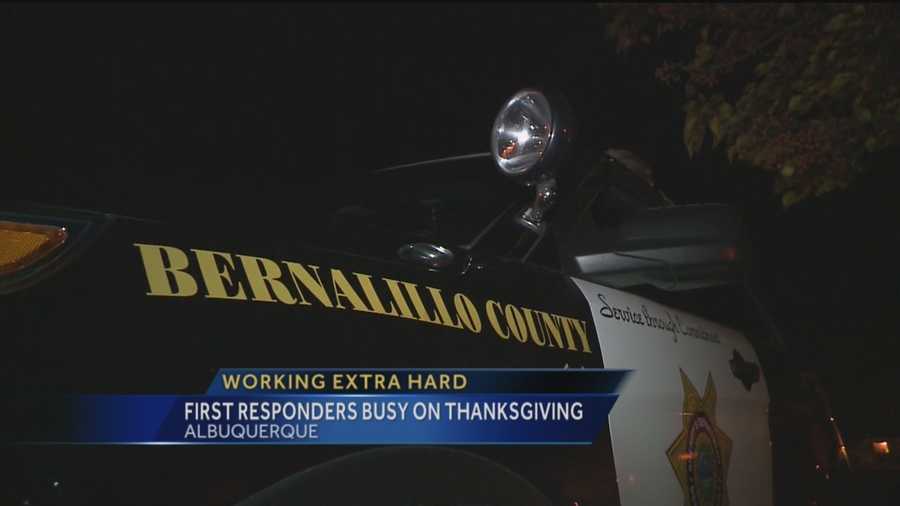 Thanksgiving is a time to be with family and friends, but some law enforcement officers couldn't do that today because they were keeping you safe. But some deputies are working major overtime to keep a larger police presence in the community.