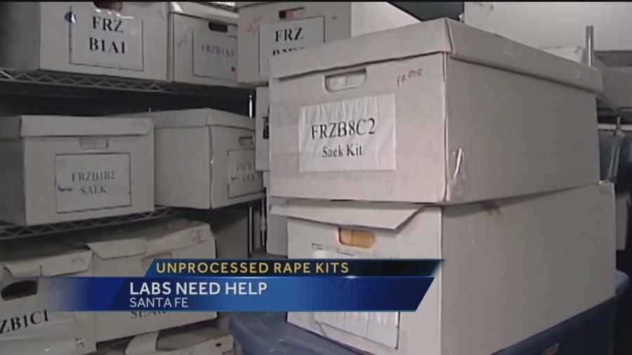 Right now, there are tens of thousands of rape kits statewide, waiting to be processes. Some cases are as old as three decades, and crime labs say they need help to catch up.