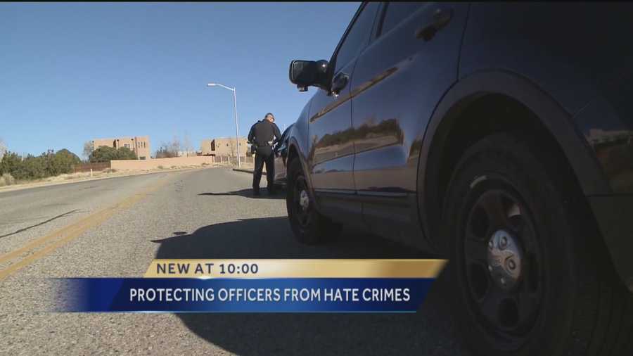 Law enforcement officers may soon be protected by the hate crimes act.