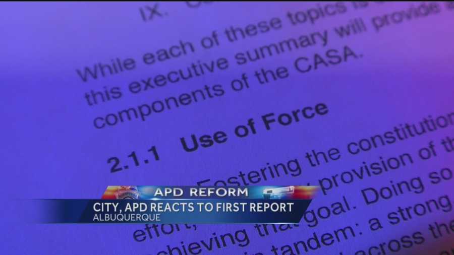 City, APD react to first reform report