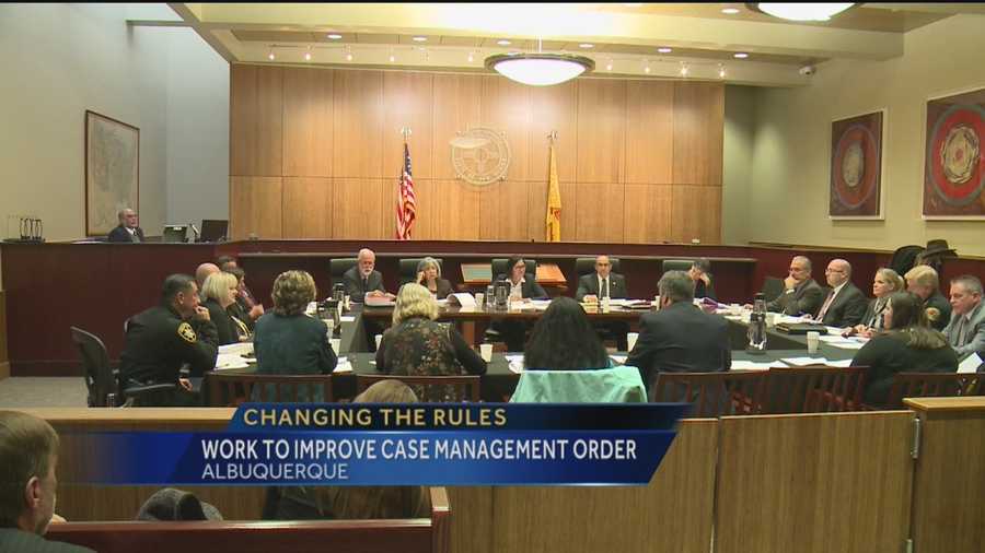 Today, Target 7's Nancy Laflin was there as leaders came together to work on a solution to a complex legal problem that has led to a lot of finger pointing when it comes to violent crime in the Albuquerque metro.