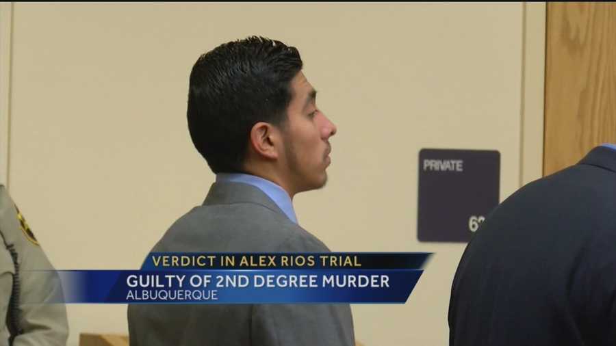 Alex Rios has been found guilty of brutally beating two homeless men to death, but he did catch a small break.