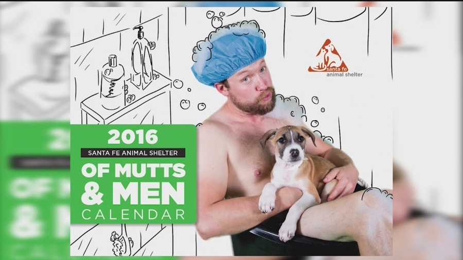 Chances are you've seen those firefighter calendars, they get people talking and they raise money for a good cause. A New Mexico animal shelter thought that was a good idea and created the "Mutts and Men Calendar."