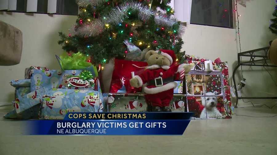 an albuquerque family isnt thanking santa but police officers for saving their christmas - Police Officer Christmas Decorations an albuquerque family isnt thanking santa but police officers for saving their christmas - Police Officer Christmas Decorations