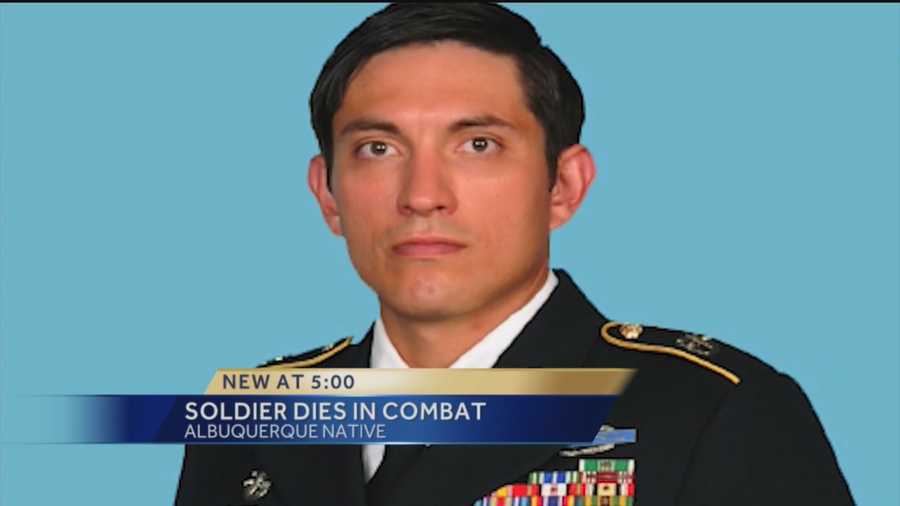A soldier from Albuquerque, New Mexico, died in Afghanistan Tuesday, according to the Department of Defense.
