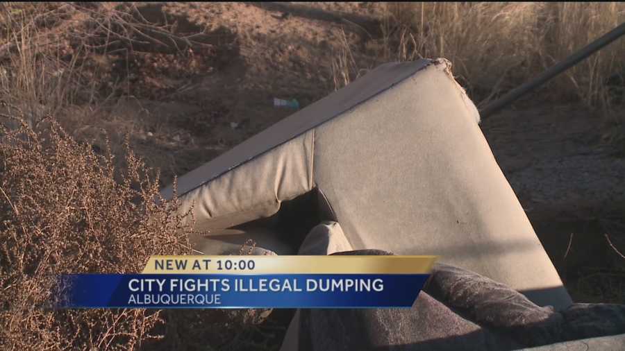 The city of Albuquerque wants residents with big items to toss in the trash to take them to a waste transfer station.