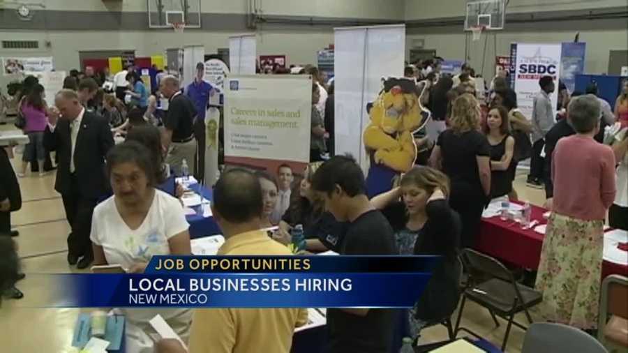 Several job fairs are coming up around New Mexico.