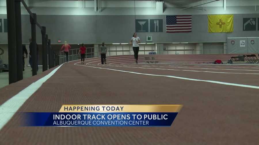 Only indoor track in New Mexico opens to public