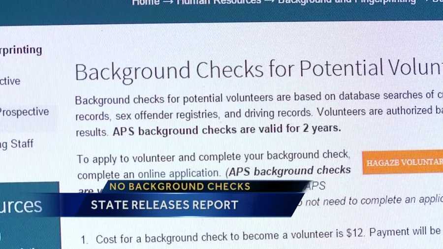 A new report shows there are 80 school employees across the state who never got a background check.