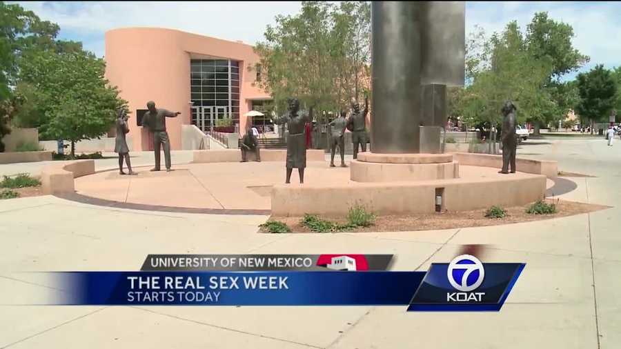 Starting today. What's called "the real sex week" begins at u-n-m.