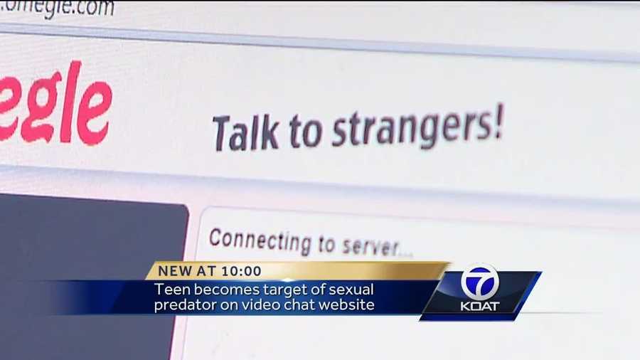 Albuquerque police are investigating after a 13-year-old girl was targeted on the popular video chat website "Omegle," which allows users to talk with "strangers" online.