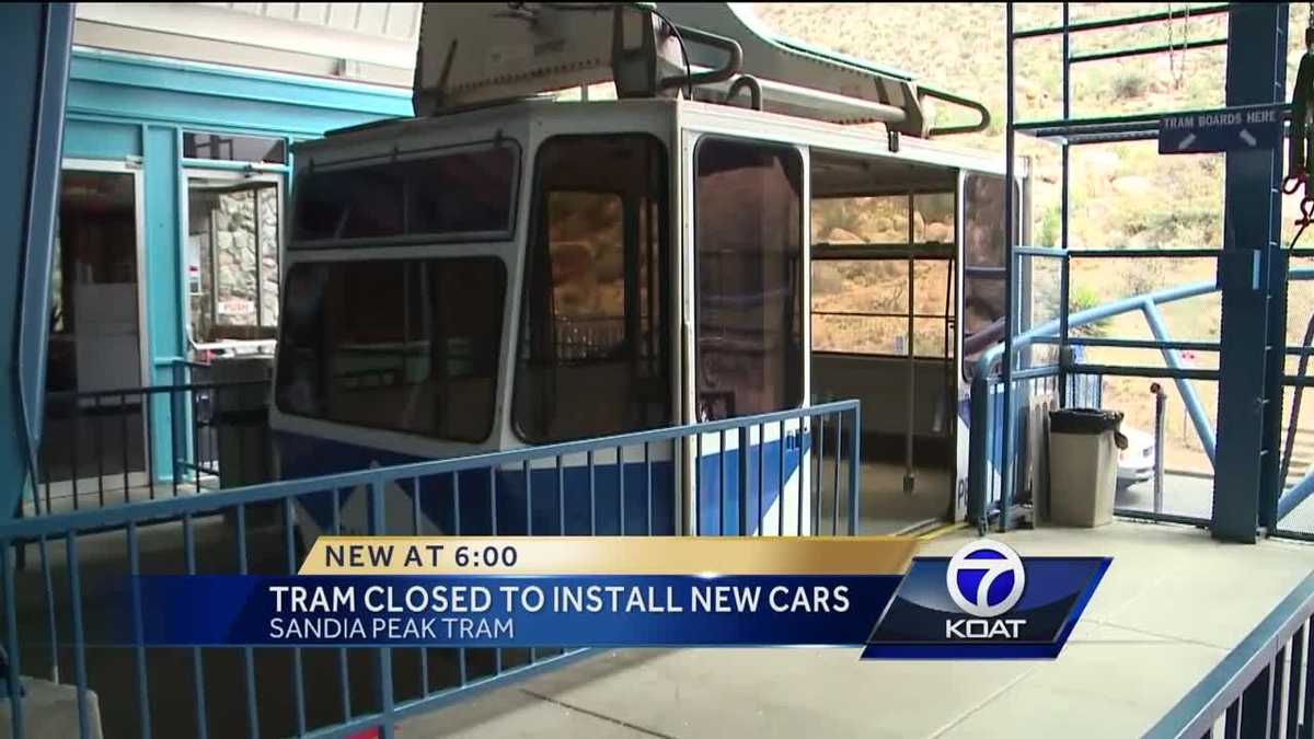 Sandia Peak Tram closed for installation of new tram cars