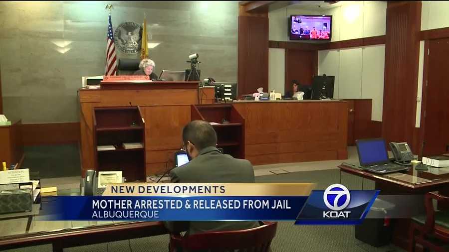 A judge decided to release the baby's mother from jail.