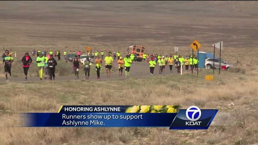 Shiprock Marathon runners honor Ashlynne Mike
