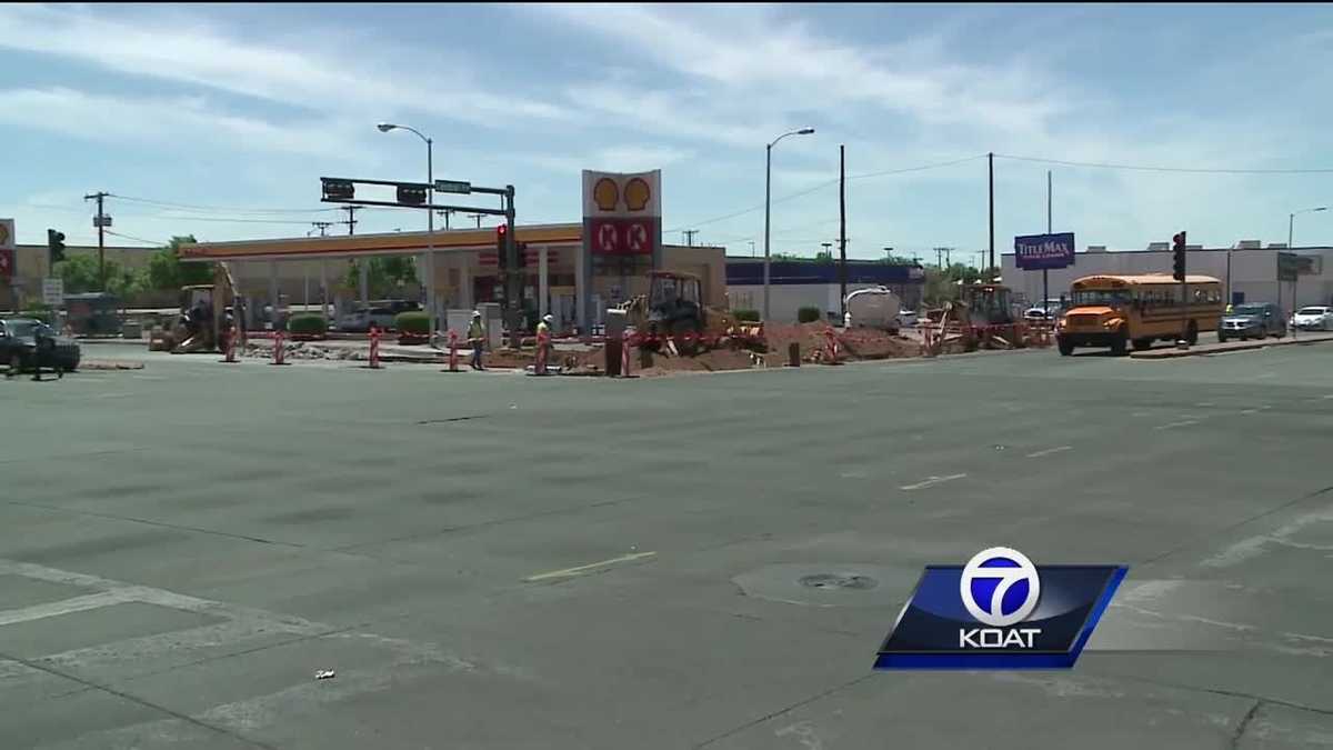 Construction begins along Central Ave. ahead of Rapid Transit