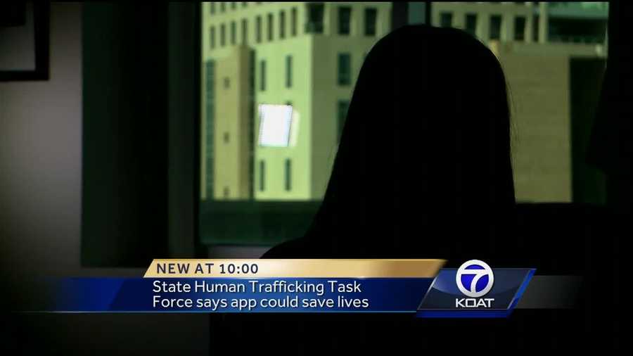 Phone app designed to help police and curb human trafficking.