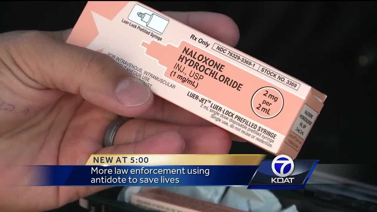 Law Enforcement Uses Antidote To Save Lives