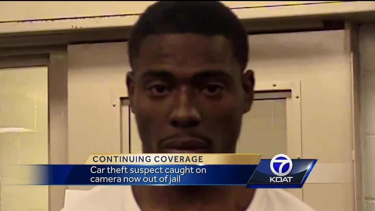 Car theft suspect out of jail, lapel video shows breakin