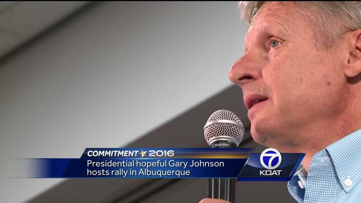 Johnson back at home for campaign rally