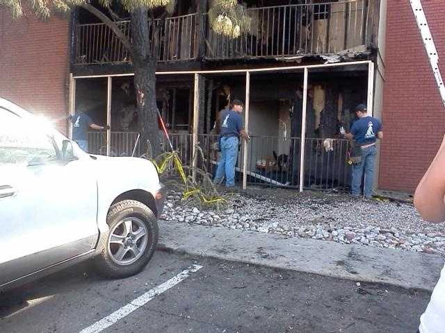 Photos: Fire Burns Apartment Complex